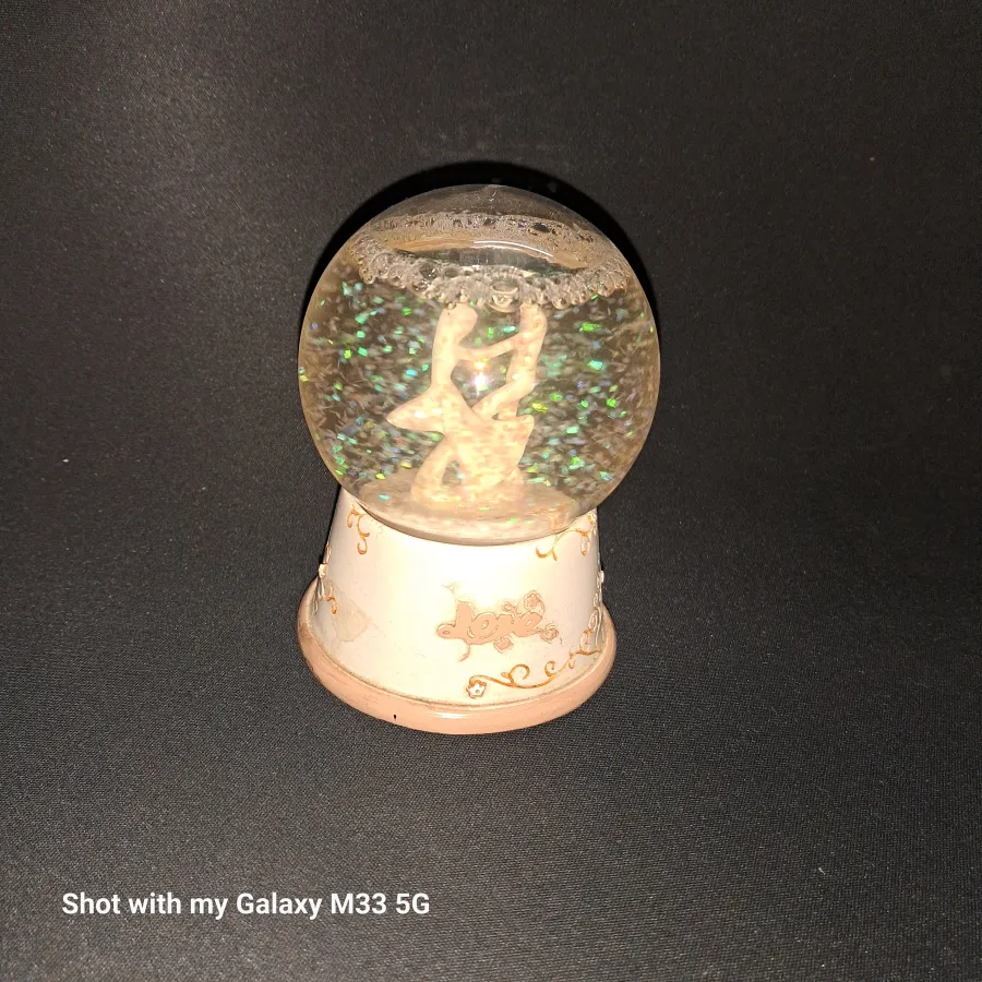 Snow dance paper weight